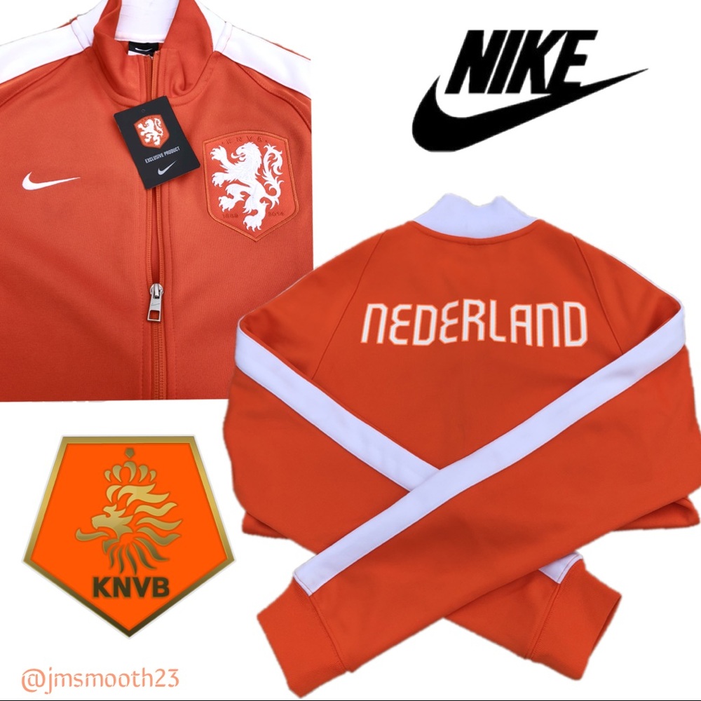 ⚽️ RARE: NIKE KNVB TRACK JACKET